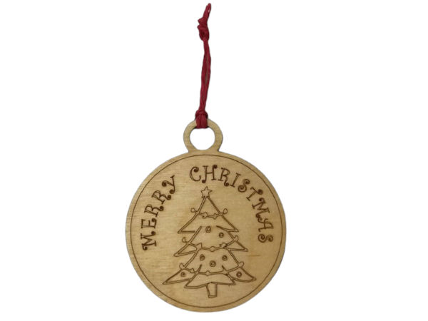 Merry Christmas - Tree - Christmas Bauble